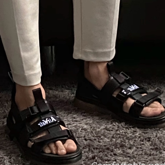 Dr. Martens Other - Dr. Martens Black Adjustable Strap Sandals